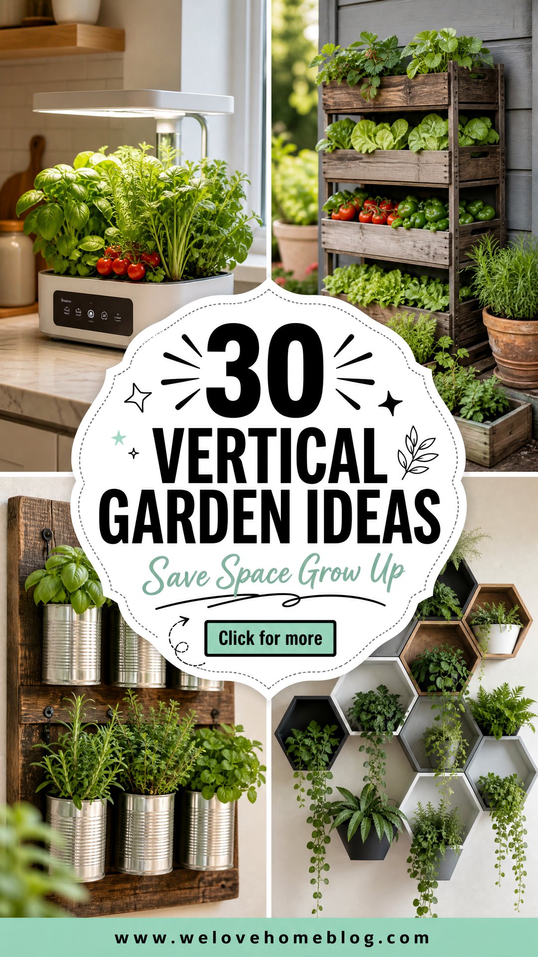 30 Vertical Garden Ideas to Save Space and Grow Up - 30 Vertical Garden Ideas to Save Space and Grow Up