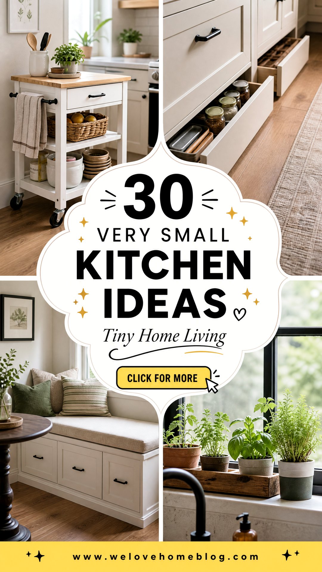30 Very Small Kitchen Ideas for Tiny Home Living - 30 Very Small Kitchen Ideas for Tiny Home Living