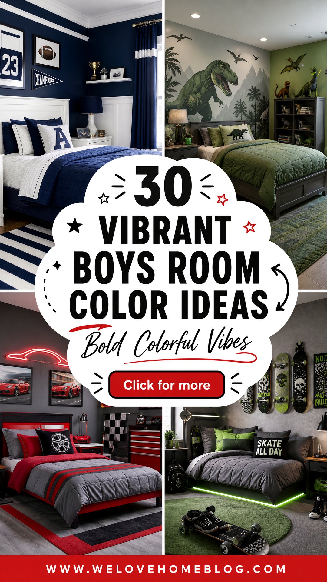 30 Vibrant Boys Room Color Ideas for Inspiration - 30 Vibrant Boys Room Color Ideas for Inspiration
