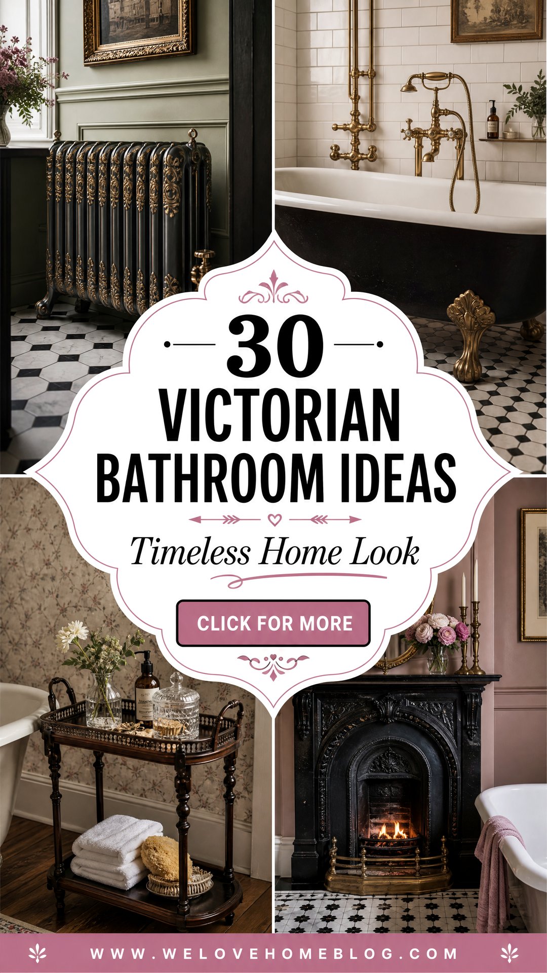 30 Victorian Bathroom Ideas for a Timeless Home Look - 30 Victorian Bathroom Ideas for a Timeless Home Look