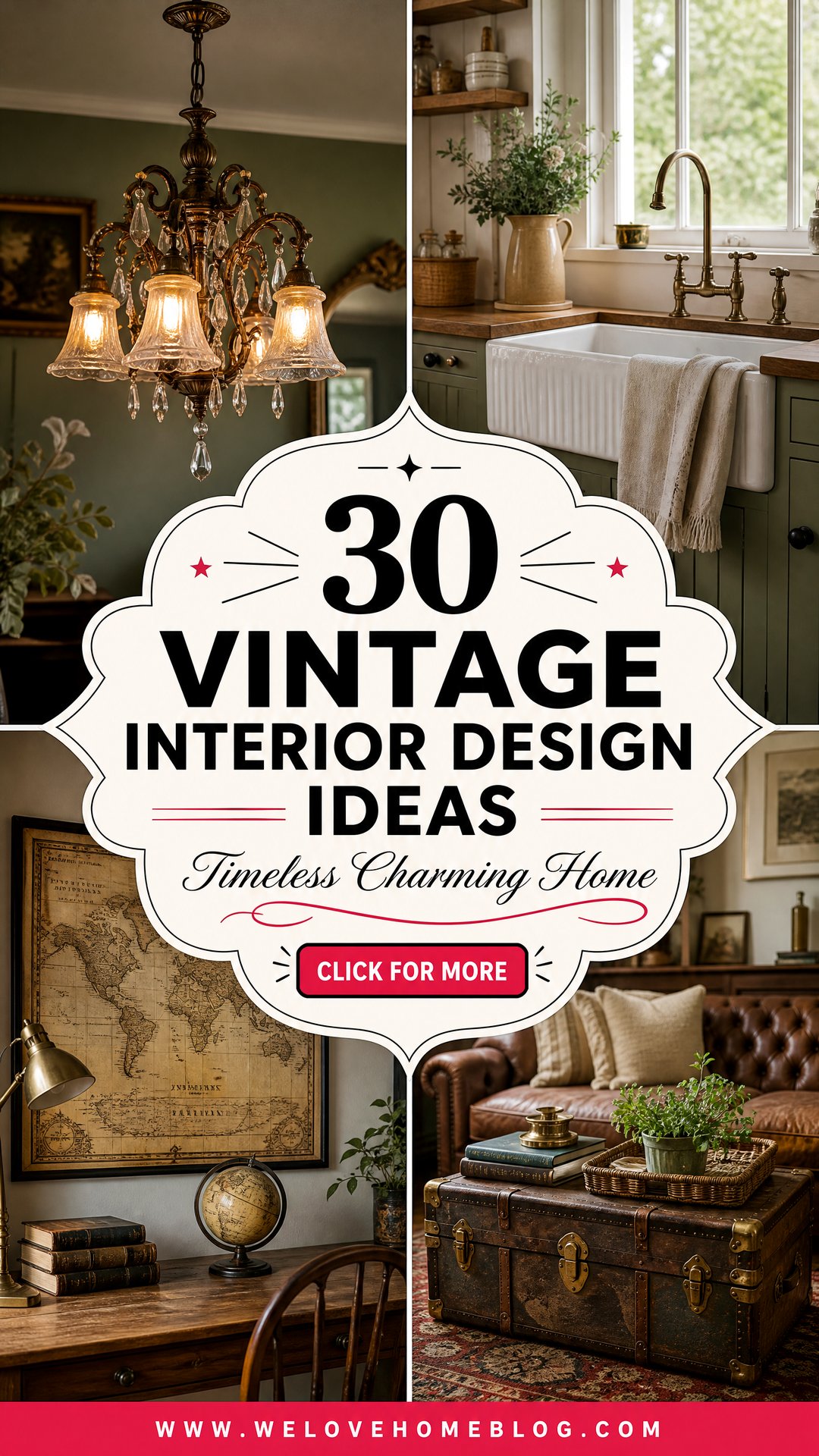 30 Vintage Interior Design Ideas for a Timeless Home - 30 Vintage Interior Design Ideas for a Timeless Home
