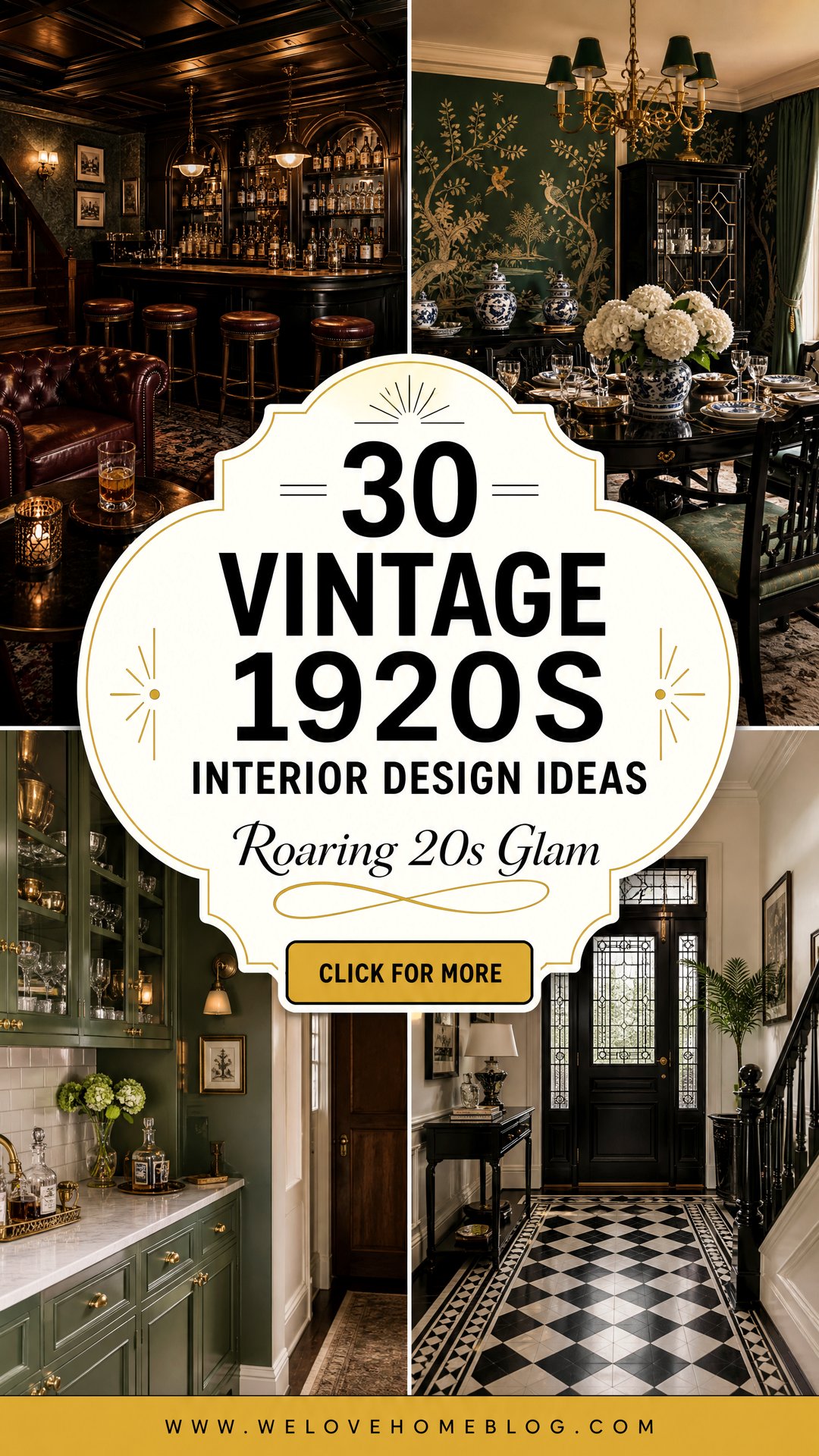 30 Vintage 1920s Interior Design Ideas for Glamour - 30 Vintage 1920s Interior Design Ideas for Glamour