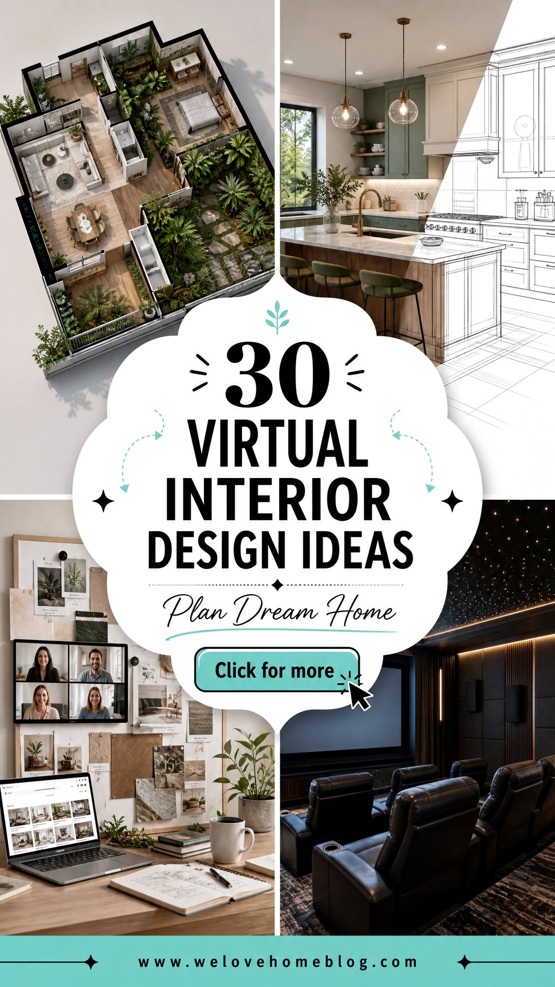 30 Virtual Interior Design Ideas to Plan Your Dream Home - 30 Virtual Interior Design Ideas to Plan Your Dream Home
