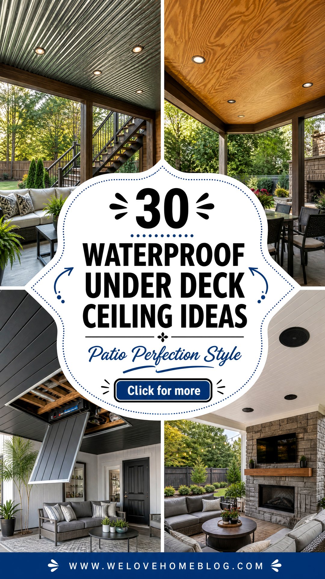 30 Waterproof Under Deck Ceiling Ideas for Patios - 30 Waterproof Under Deck Ceiling Ideas for Patios