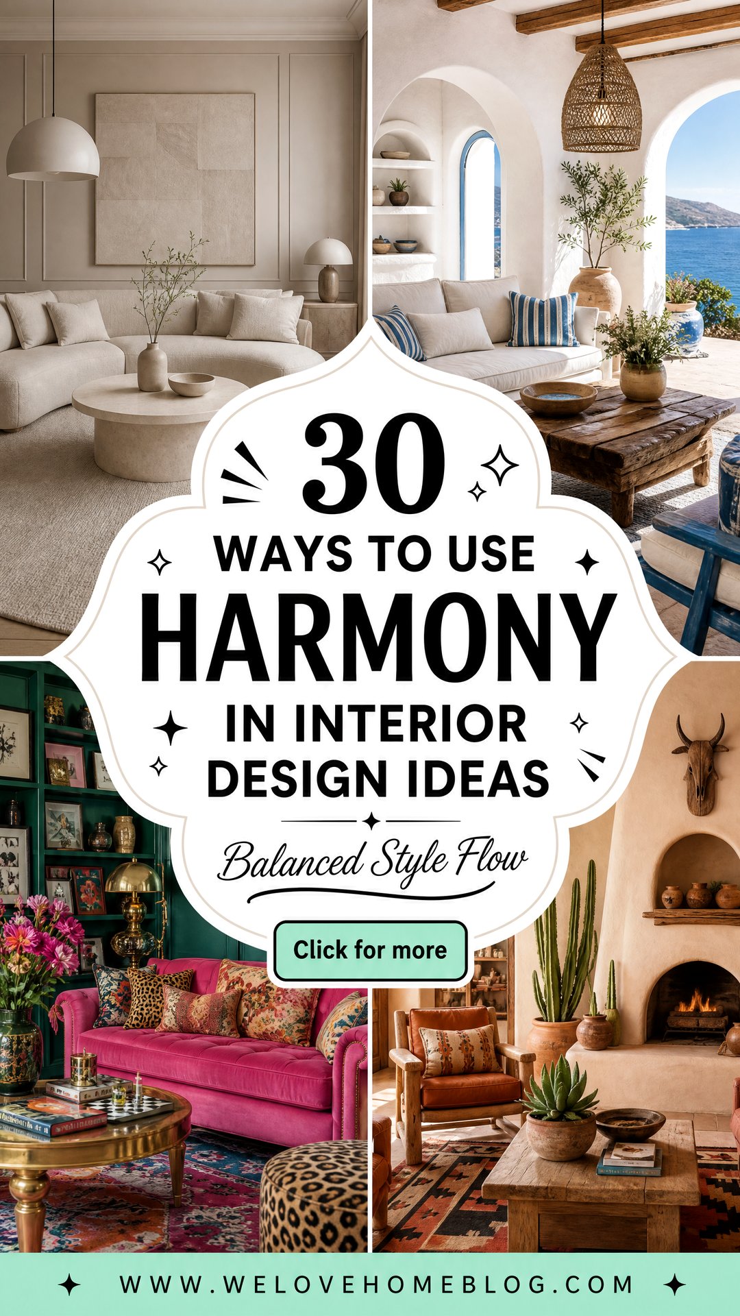 30 Ways to Use Harmony in Interior Design Ideas - 30 Ways to Use Harmony in Interior Design Ideas