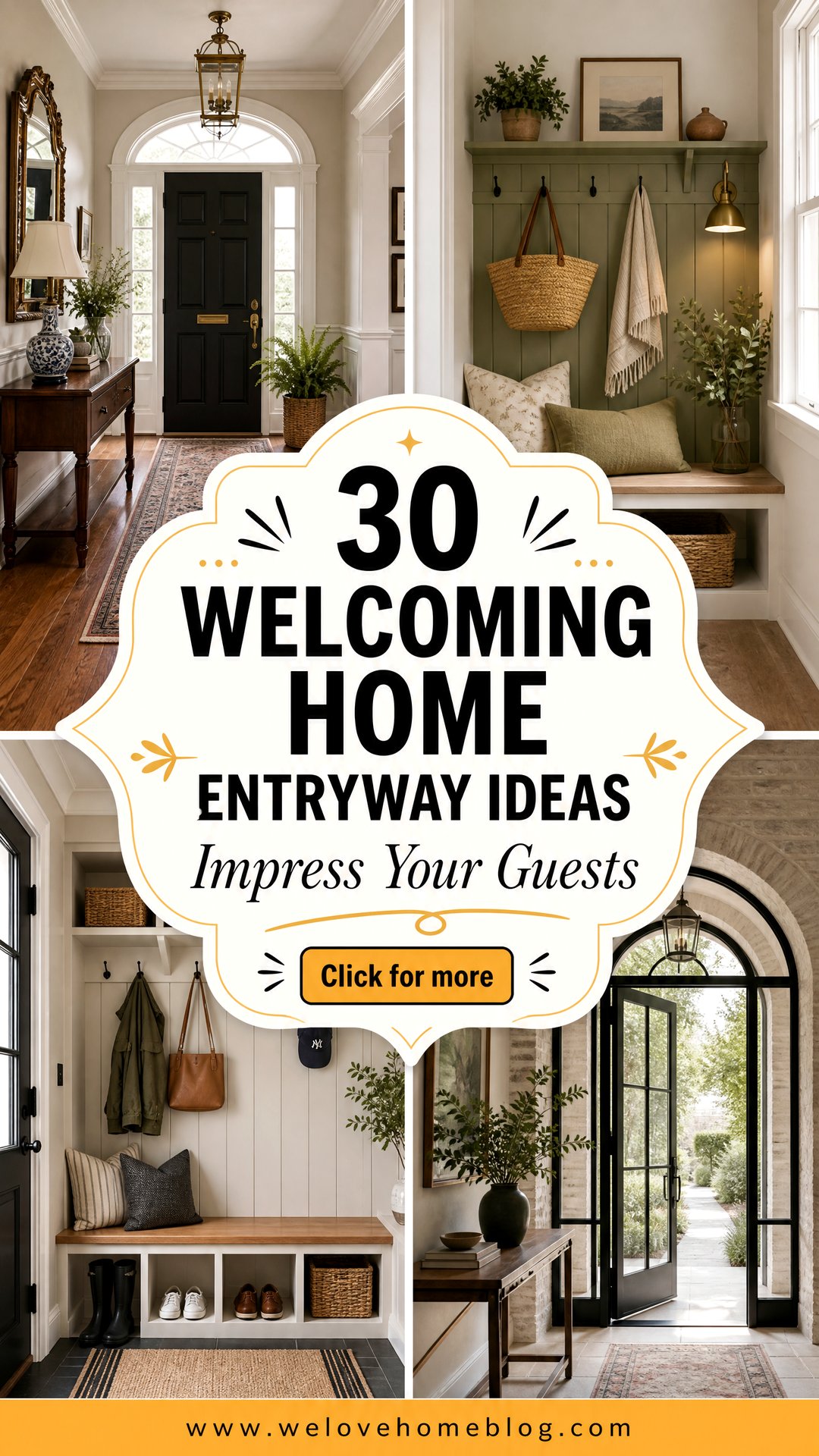 30 Welcoming Home Entryway Ideas to Impress Your Guests - 30 Welcoming Home Entryway Ideas to Impress Your Guests
