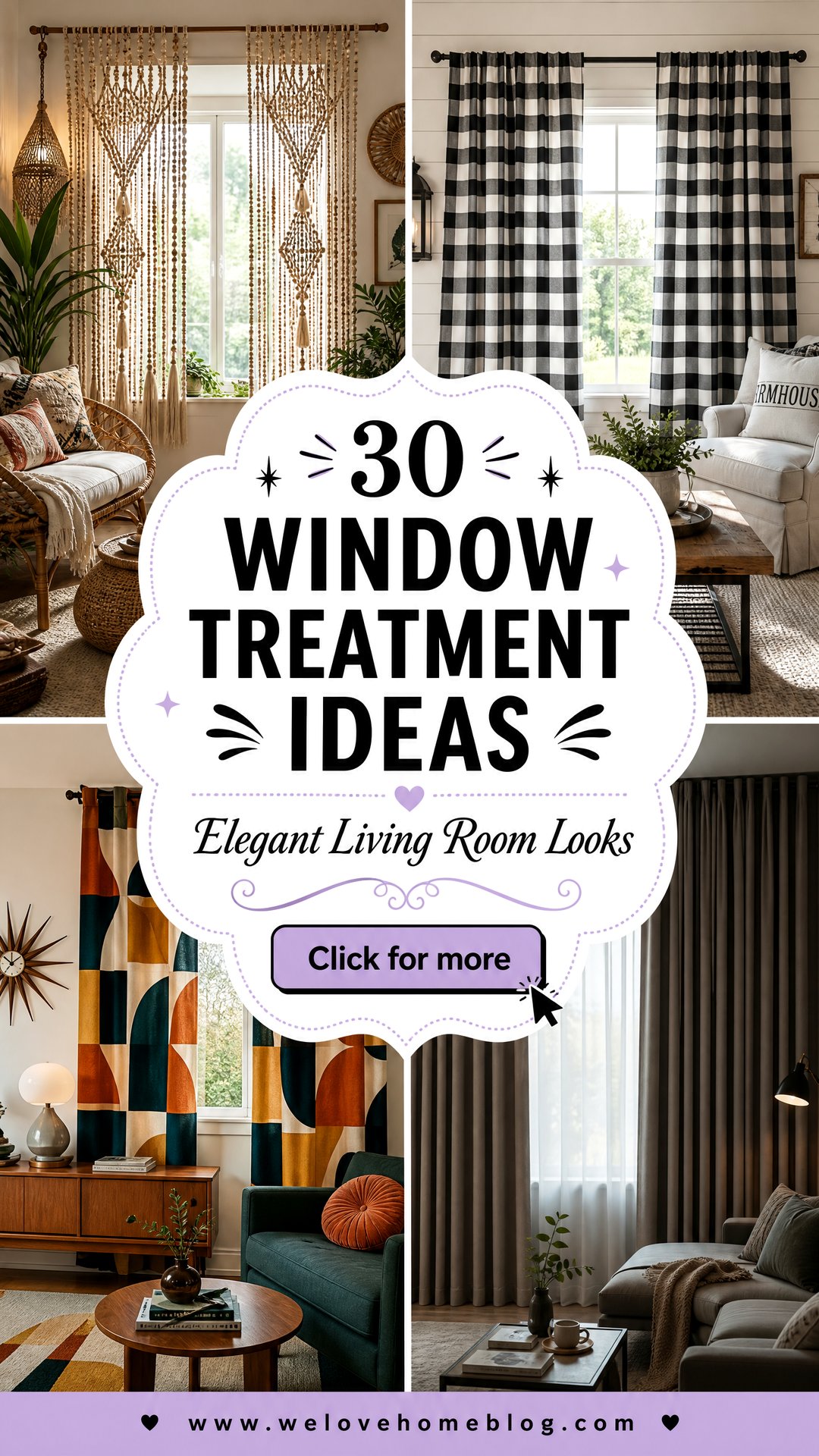 30 Window Treatment Ideas for Living Room Elegance - 30 Window Treatment Ideas for Living Room Elegance