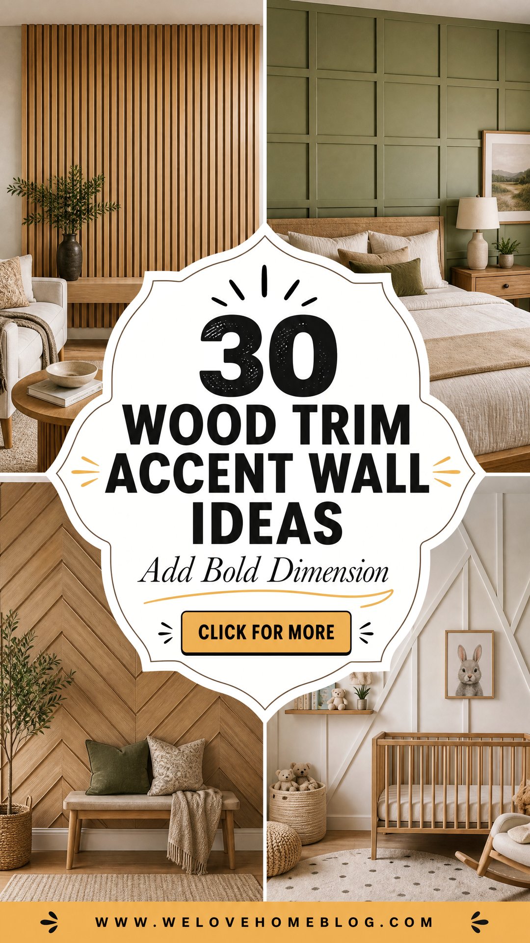 30 Wood Trim Accent Wall Ideas for Added Dimension - 30 Wood Trim Accent Wall Ideas for Added Dimension