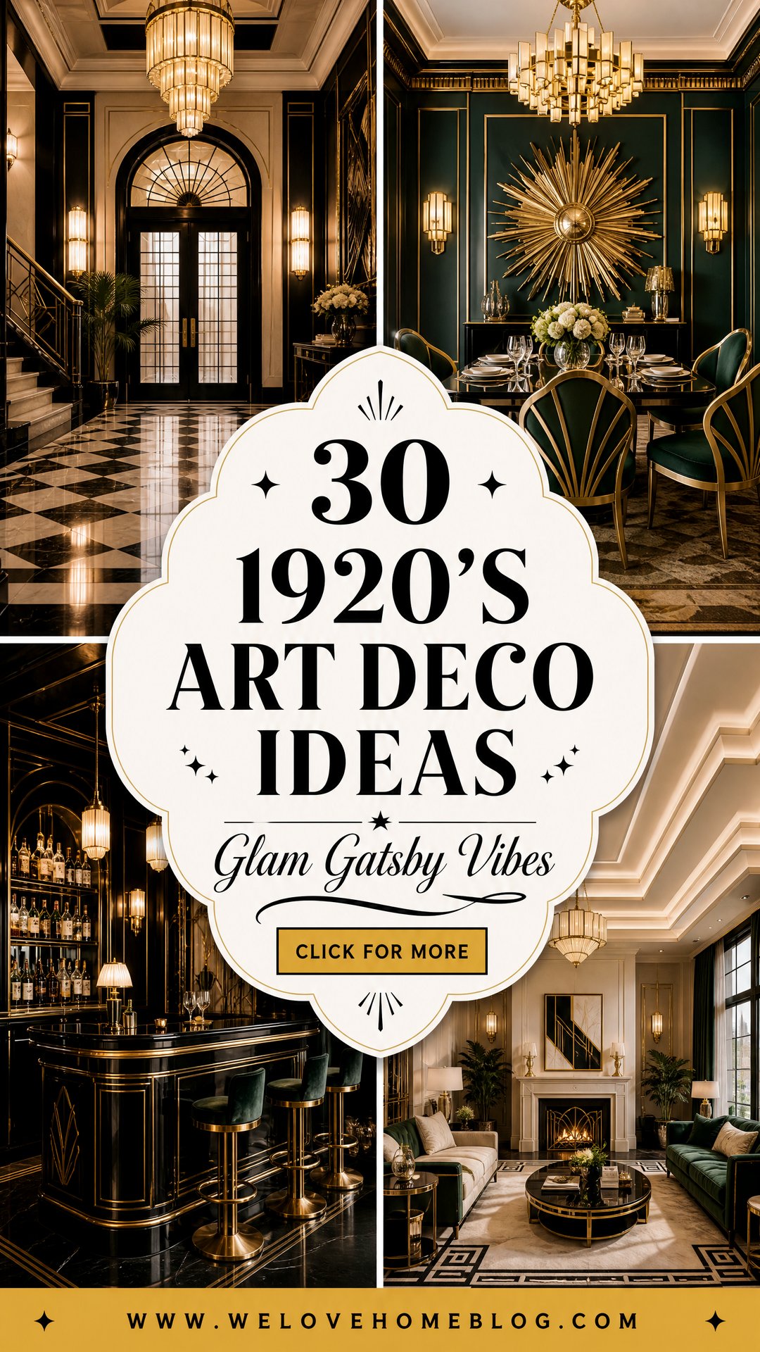 30 1920s Art Deco Interior Design Ideas for Glam - 30 1920's Art Deco Interior Design Ideas for Glam