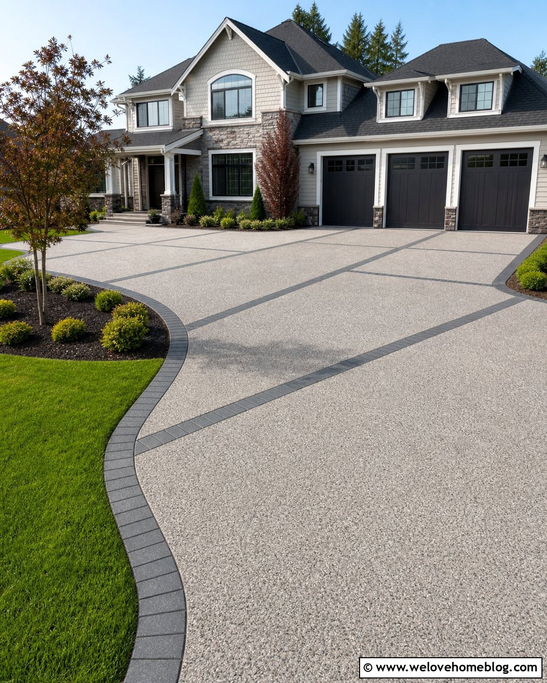30 Aggregate Driveway Ideas for Durable, Modern Curb Appeal
