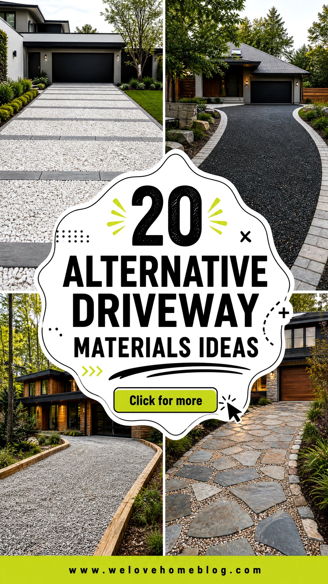 20 Alternative Driveway Materials Ideas for Modern Homes - 20 Alternative Driveway Materials Ideas for Modern Homes