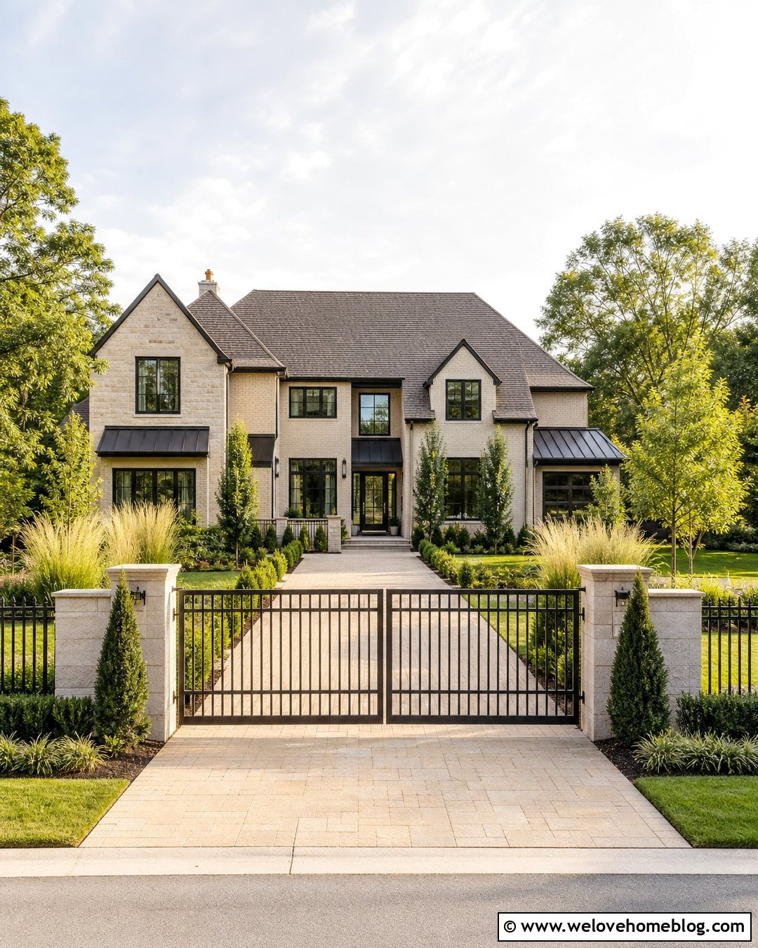 Aluminum Driveway Gate - 45 Driveway Gate Ideas