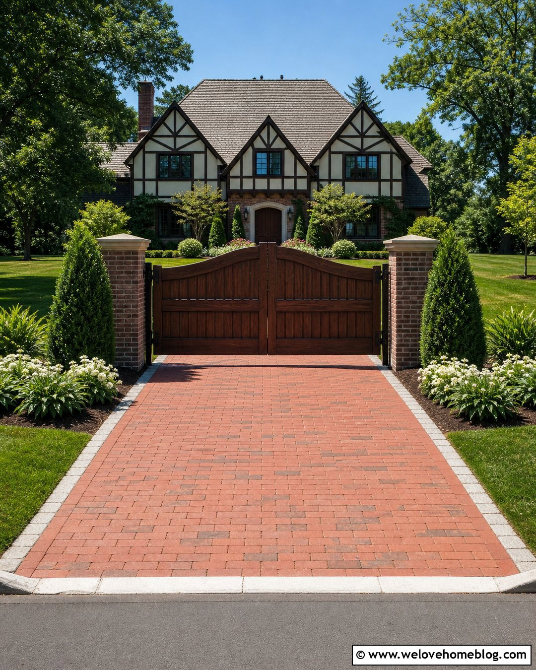 25 Simple Driveway Gate Ideas for Stylish Home Security