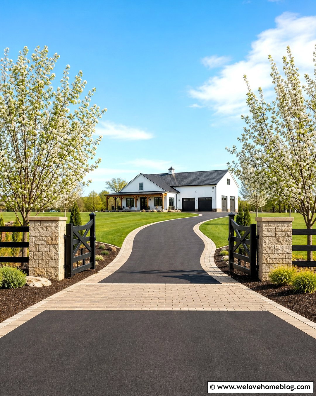 Asphalt Barndominium Driveway - 20 Barndominium Driveway Ideas