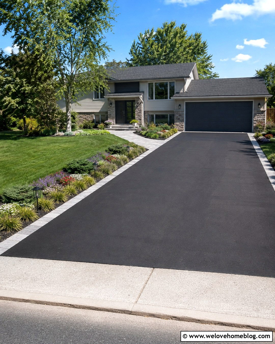 20 Landscaping Driveway Edge Ideas for Polished Curb Appeal