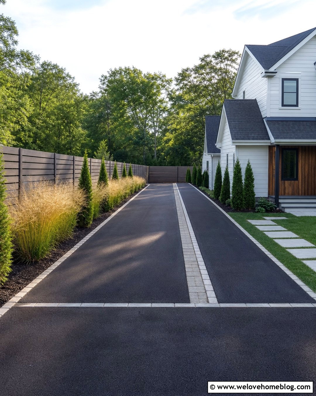 Asphalt Driveway Extension For RV Parking - 20 Asphalt Driveway Extension Ideas