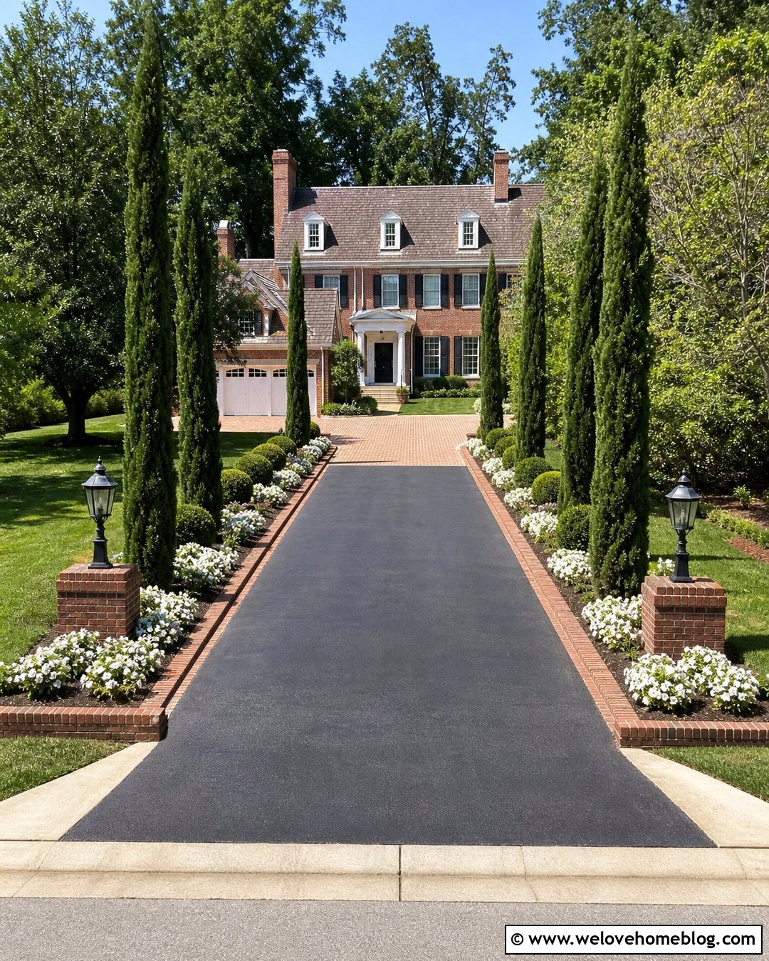 20 Italian Cypress Driveway Ideas for an Elegant Entrance