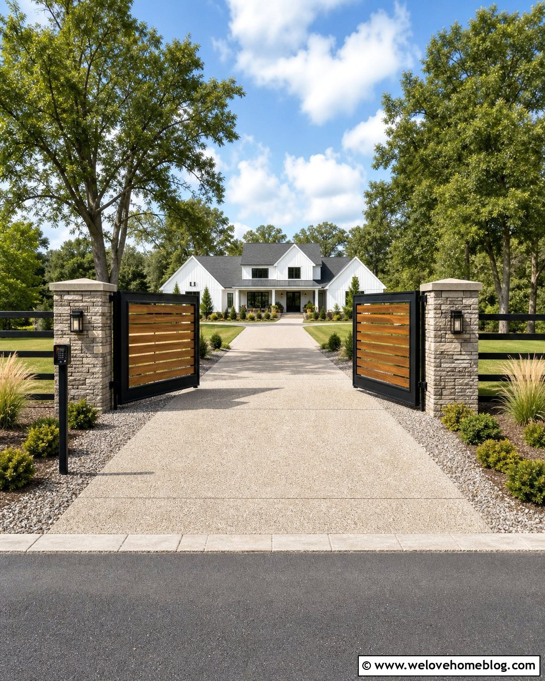25 Farm Gates Entrance Driveways Ideas for a Rustic Welcome