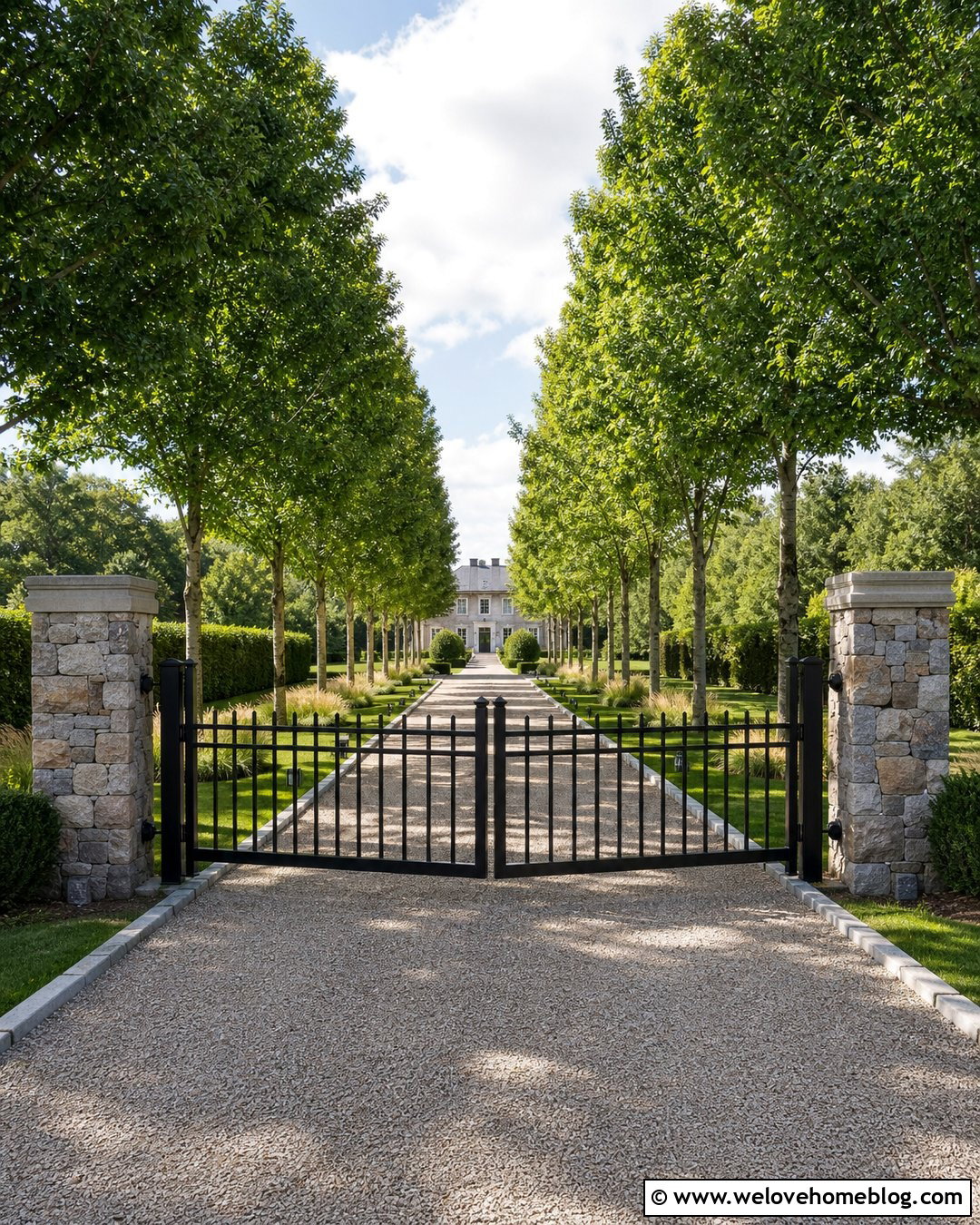 30 Automatic Gates Driveways Ideas for Smarter Home Security