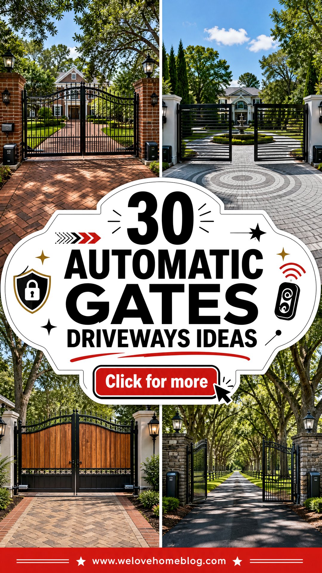 30 Automatic Gates Driveways Ideas for Smarter Home Security - 30 Automatic Gates Driveways Ideas for Smarter Home Security
