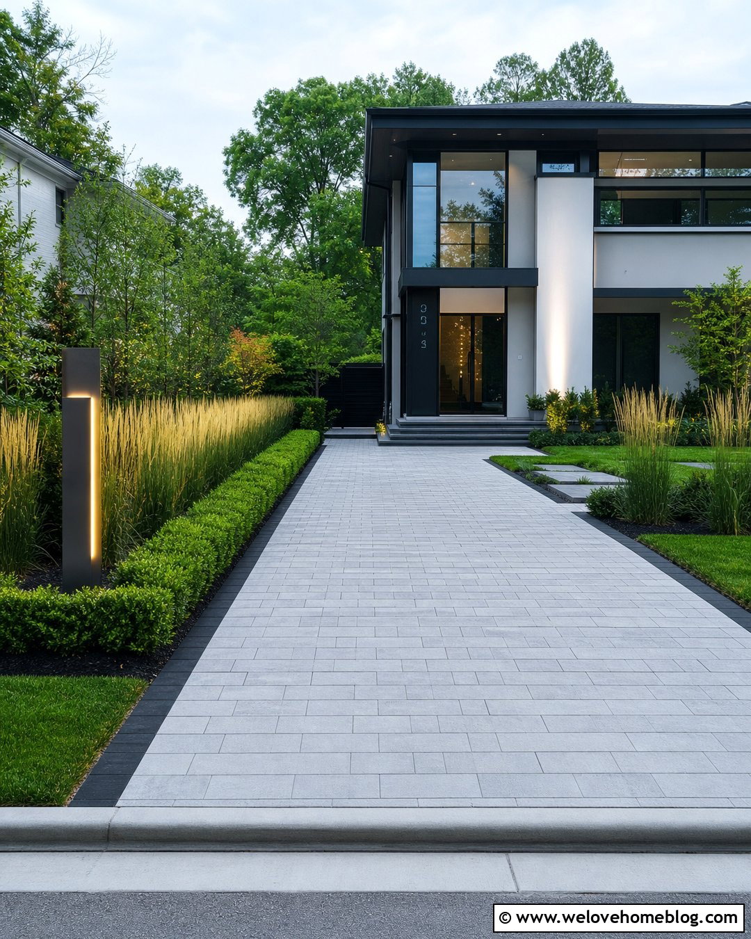 Backlit Driveway Number Sign - 25 Driveway Number Sign Ideas