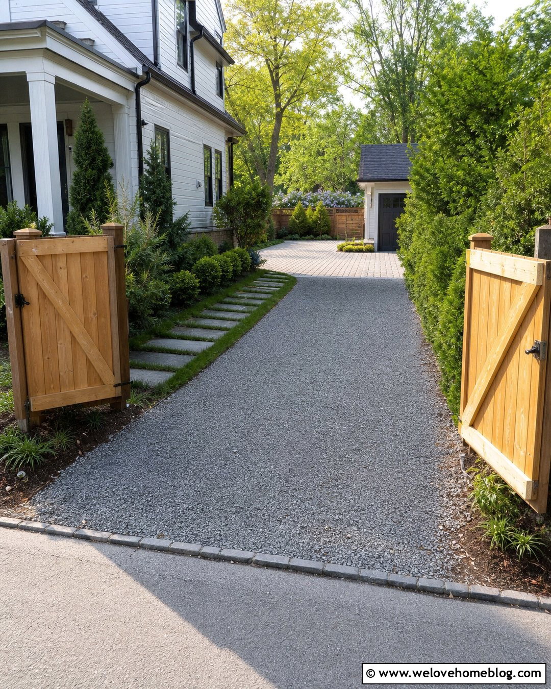 Backyard Driveway Parking Area - 25 Driveway Extra Parking Ideas
