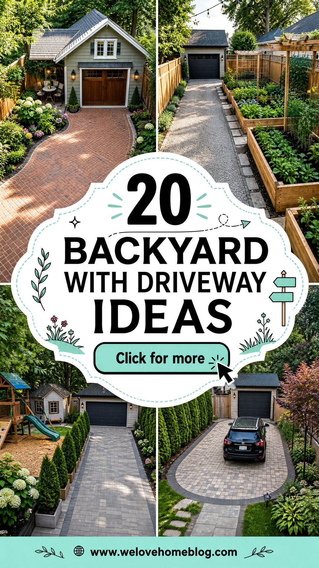 20 Backyard With Driveway Ideas for Smarter Outdoor Living - 20 Backyard With Driveway Ideas for Smarter Outdoor Living