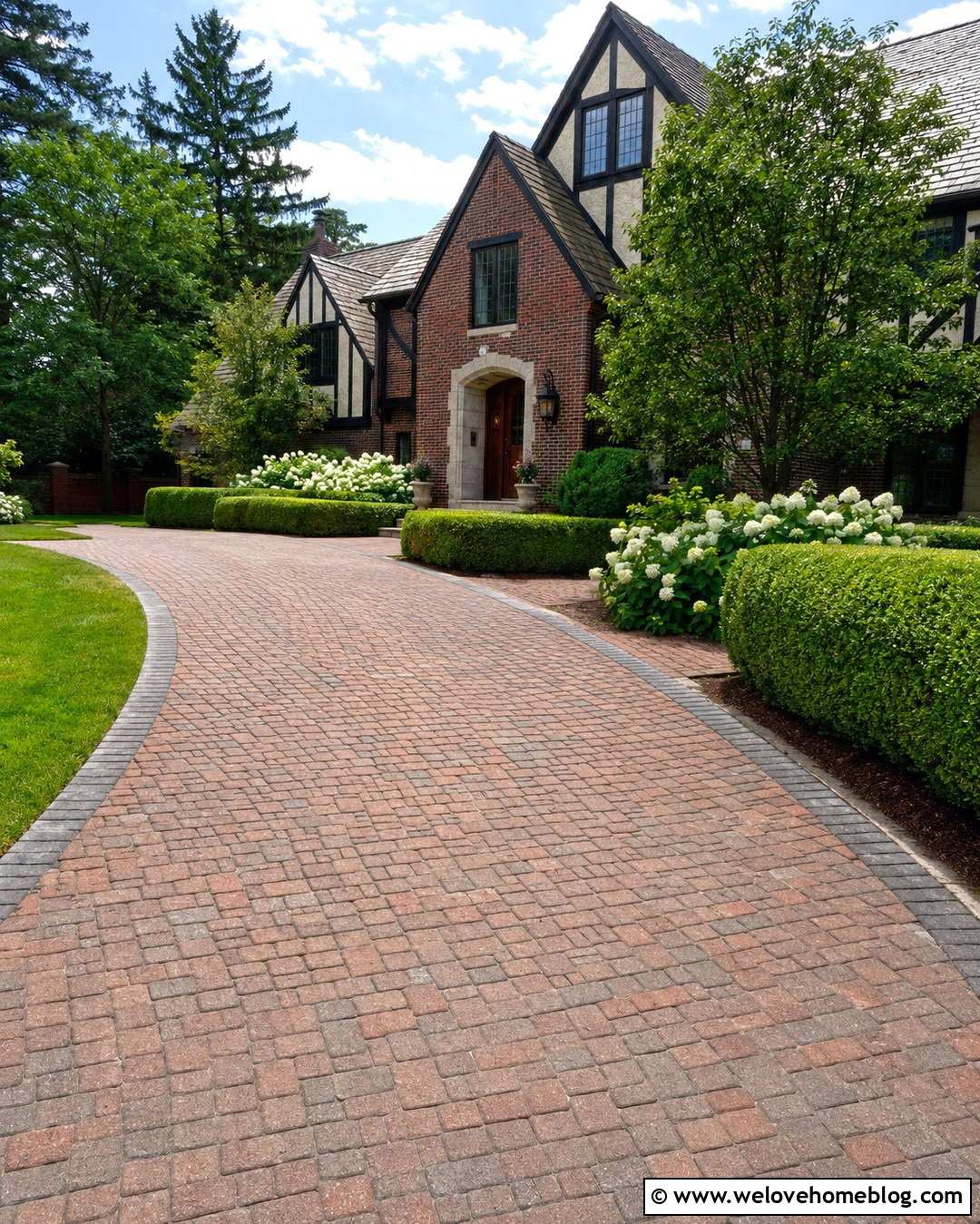 Basket Weave Interlock Driveway - 20 Interlock Driveway Ideas