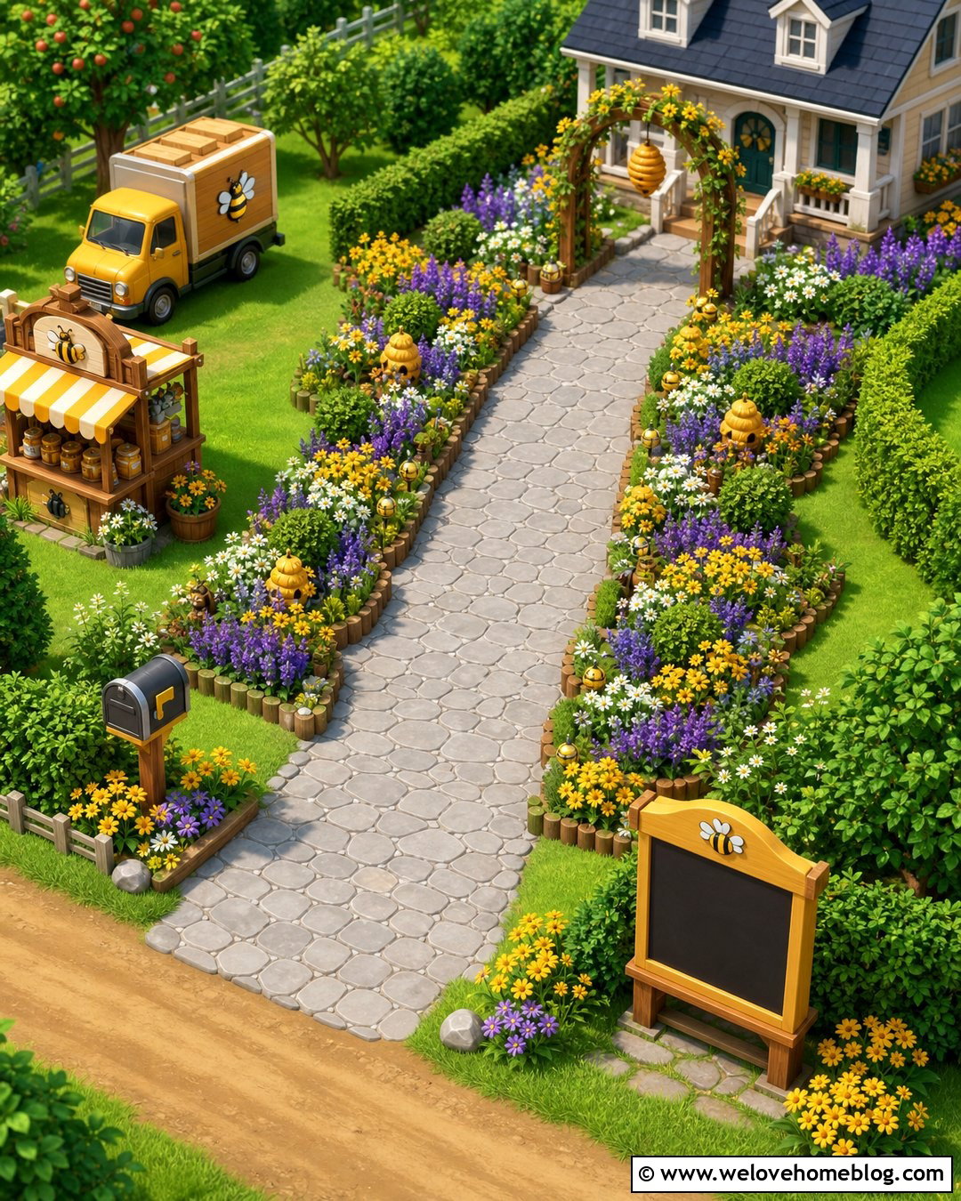 Bee Garden Hay Day Driveway - 25 Hay Day Driveway Design Ideas