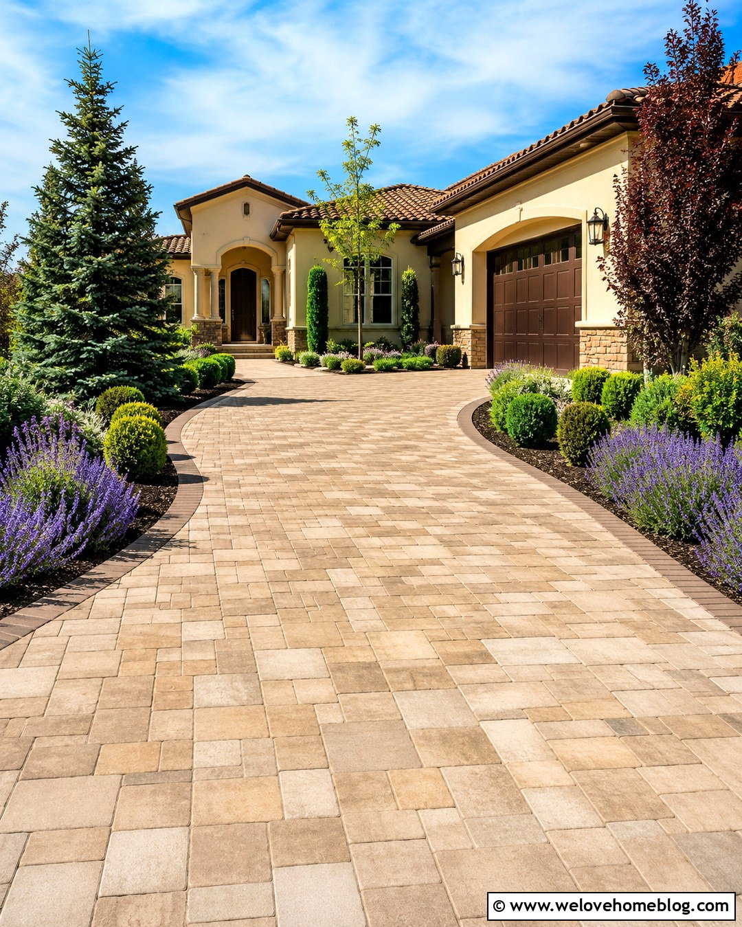 20 Beige Driveway Ideas for a Warm, Polished Home Entrance