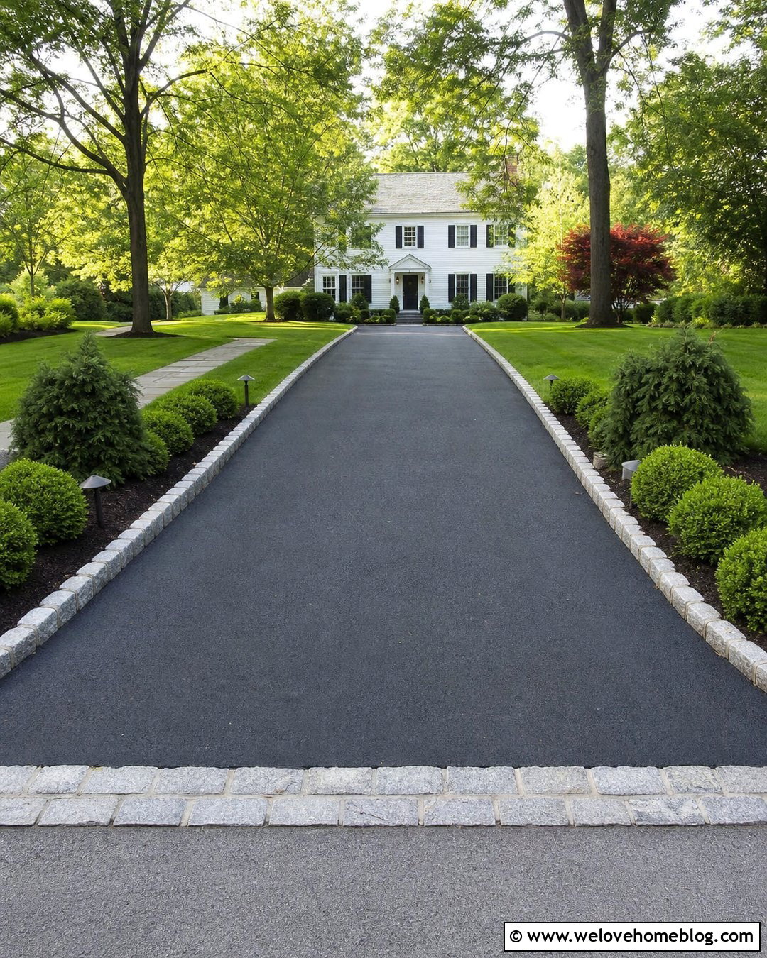 Belgian Block Driveway Edging - 35 driveway edging ideas
