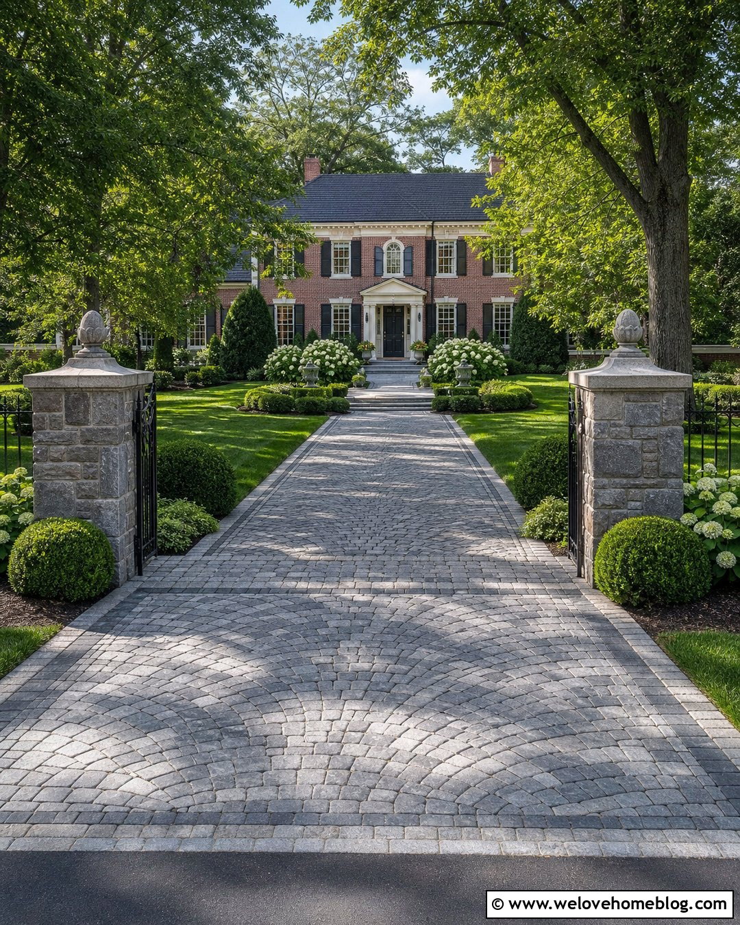 Belgian Block Driveway - 25 Driveway Stone Ideas