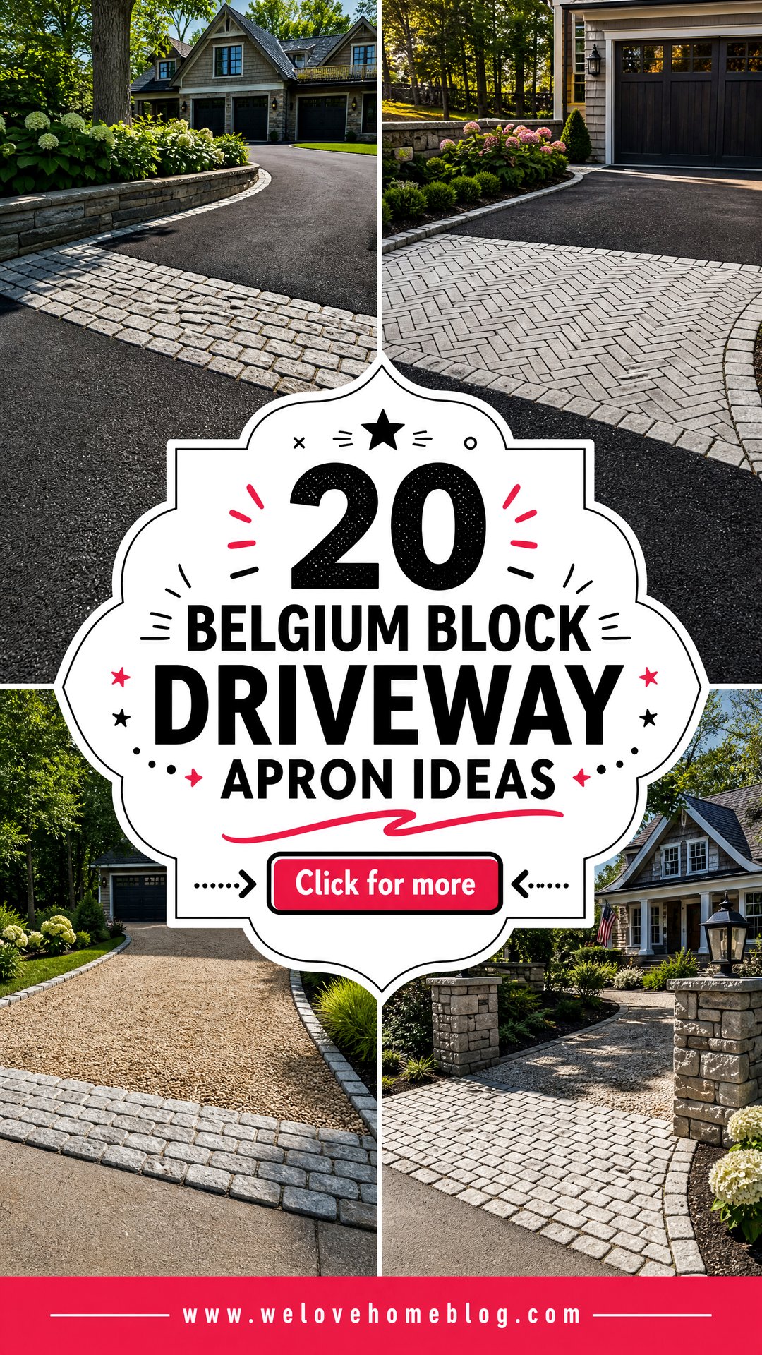 20 Belgium Block Driveway Apron Ideas for Classic Curb Appeal - 20 Belgium Block Driveway Apron Ideas for Classic Curb Appeal