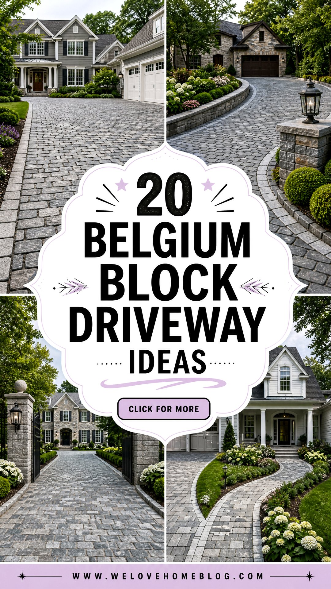 20 Belgium Block Driveway Ideas That Elevate Curb Appeal - 20 Belgium Block Driveway Ideas That Elevate Curb Appeal