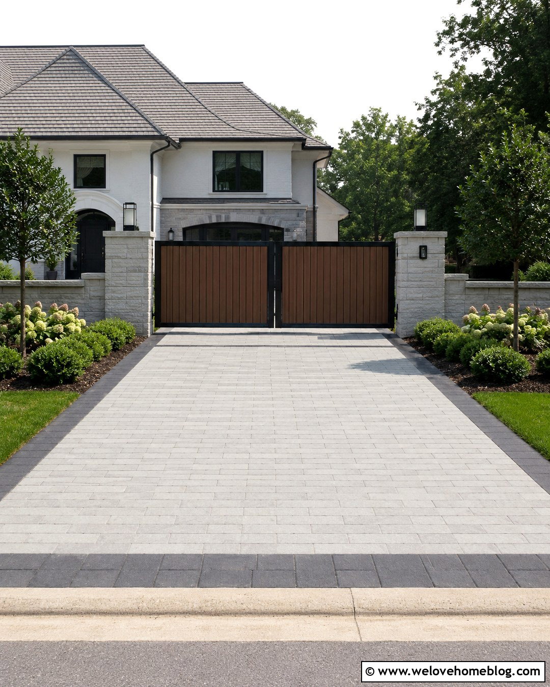 Bi Fold Security Gate With Short Driveway - 20 security gates driveway ideas