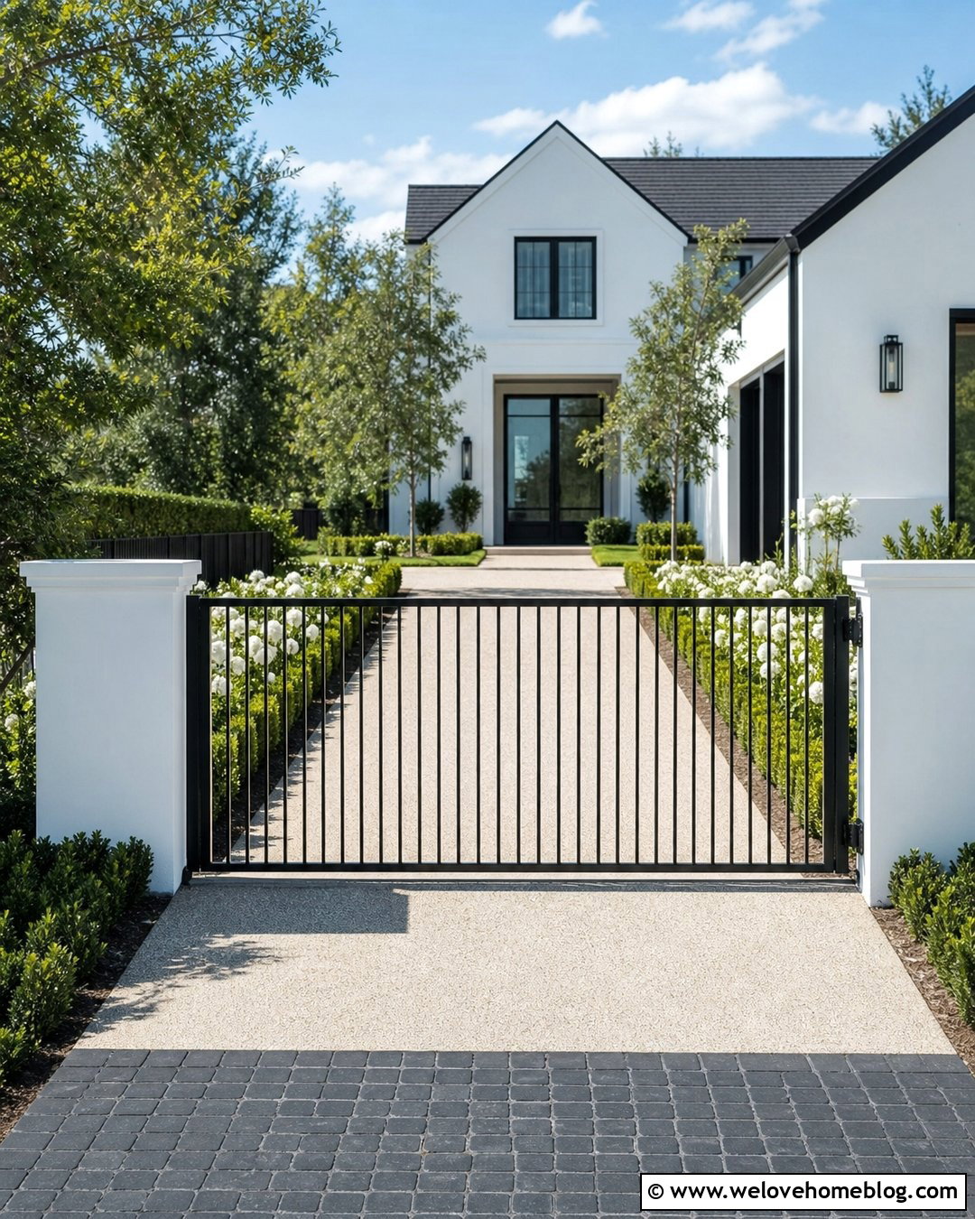 20 Single Swing Driveway Gate Ideas for Stylish Security
