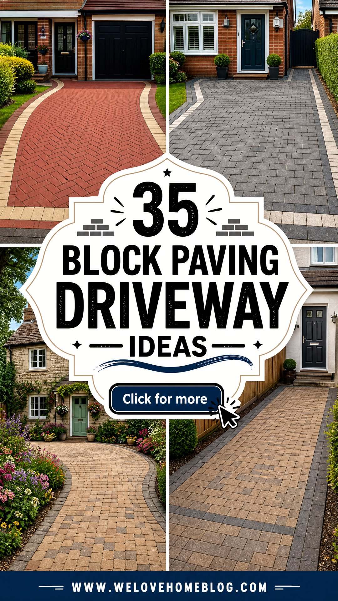 35 Block Paving Driveway Ideas for Timeless Curb Appeal - 35 Block Paving Driveway Ideas for Timeless Curb Appeal