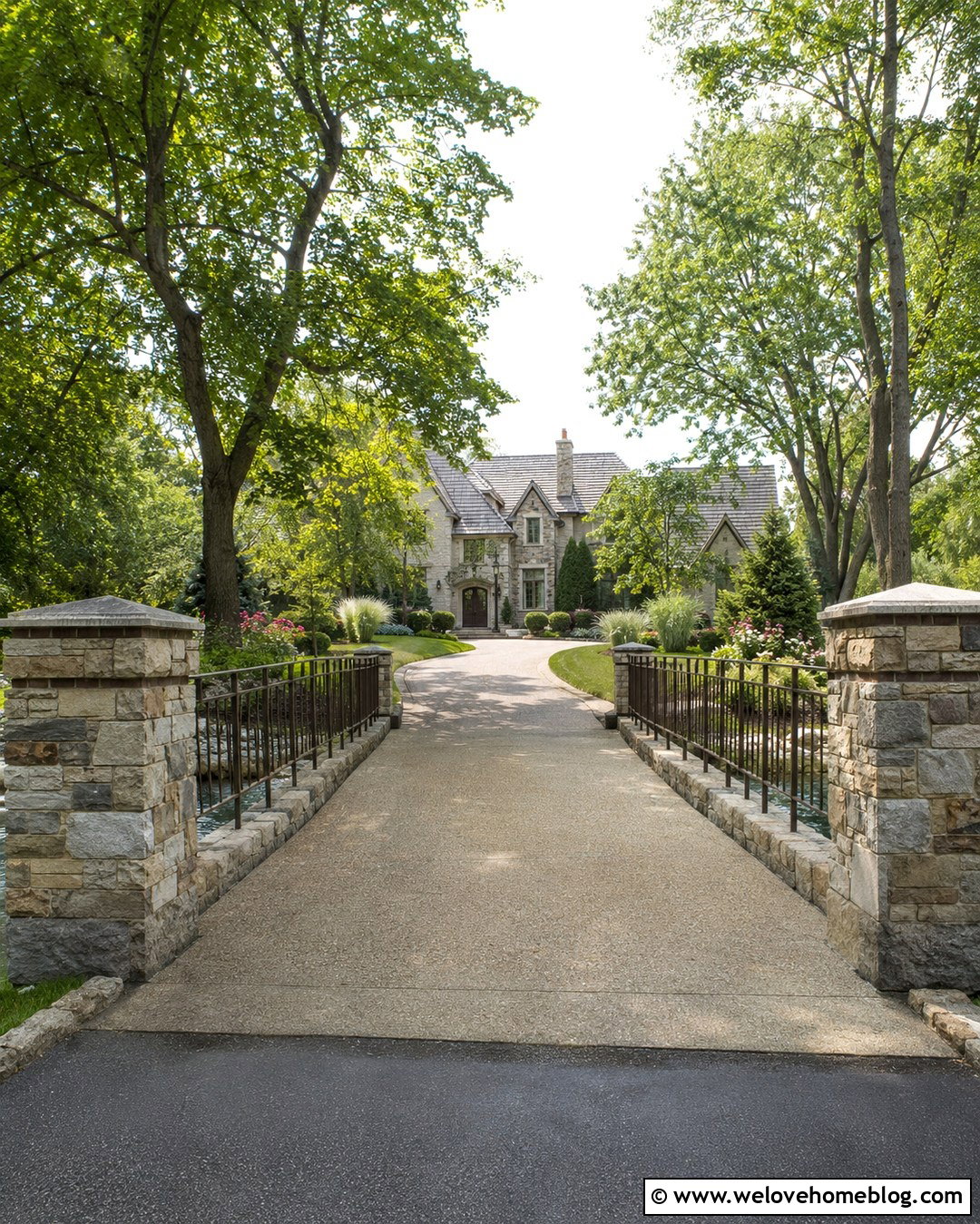 Boardwalk Driveway Bridge Through Wet Landscape - 20 Driveway Bridge Plans Ideas