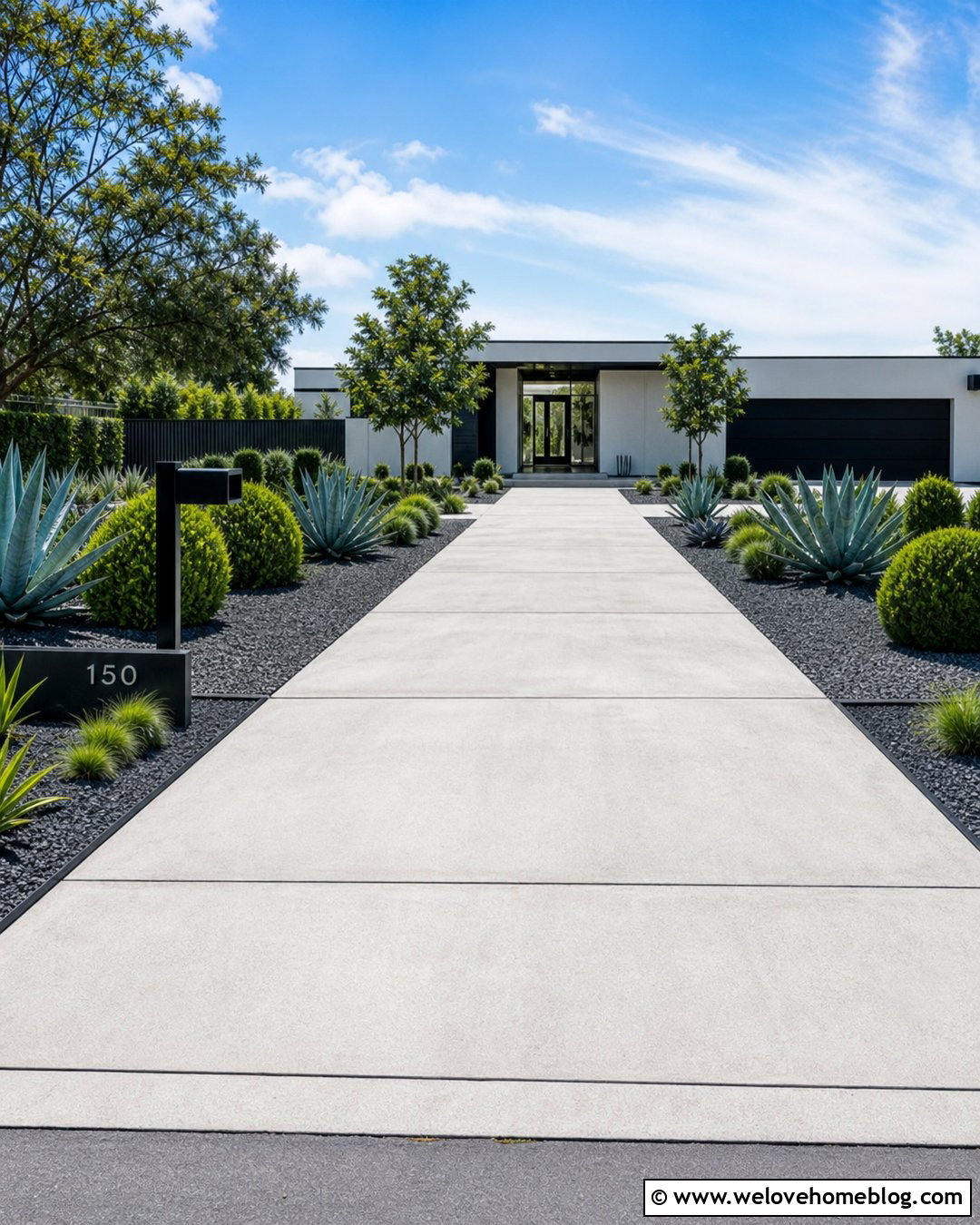 Bottom of Driveway Modern Landscaping - 20 bottom of driveway landscaping ideas