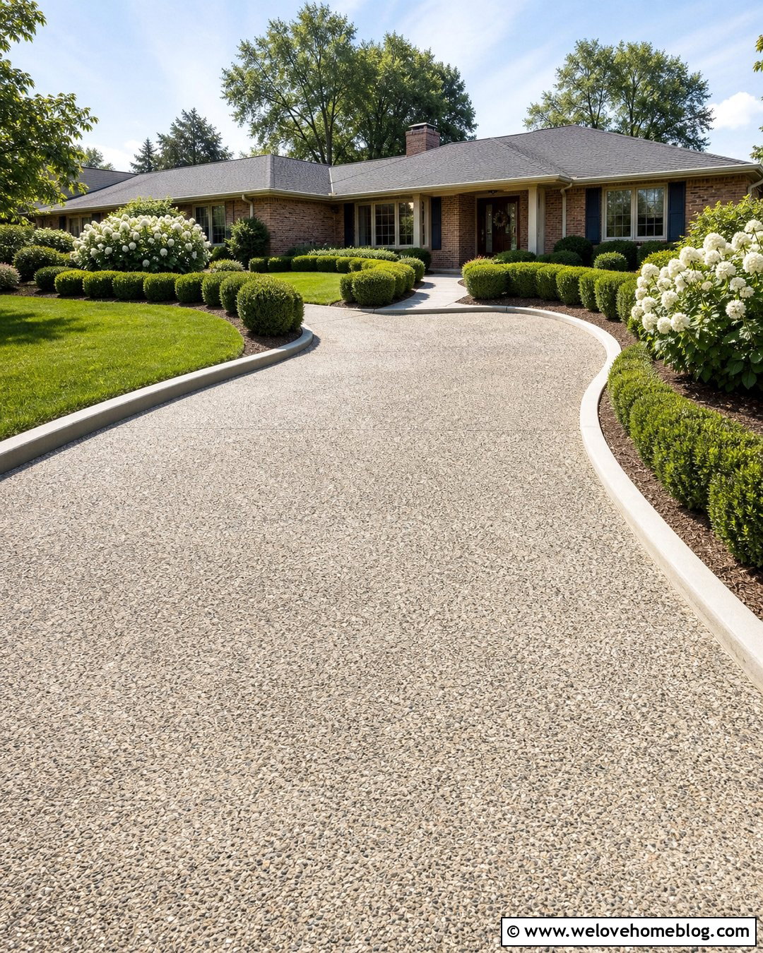 20 Boxwood Hedge Along Driveway Ideas for Elegant Curb Appeal
