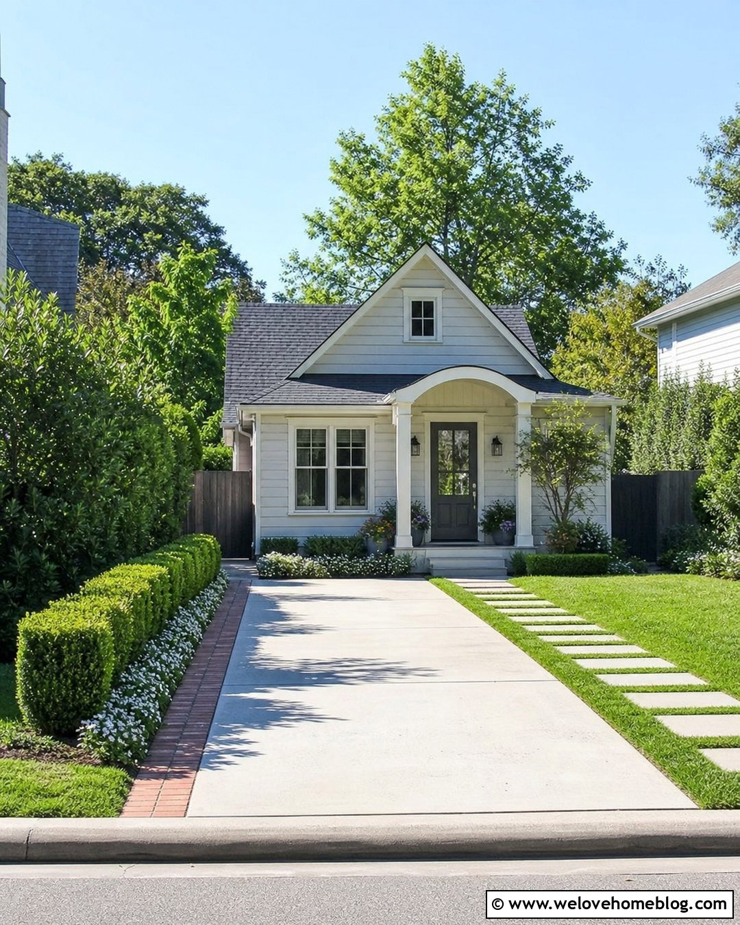 Boxwood Hedge Along Narrow Driveway - 20 Boxwood Hedge Along Driveway Ideas