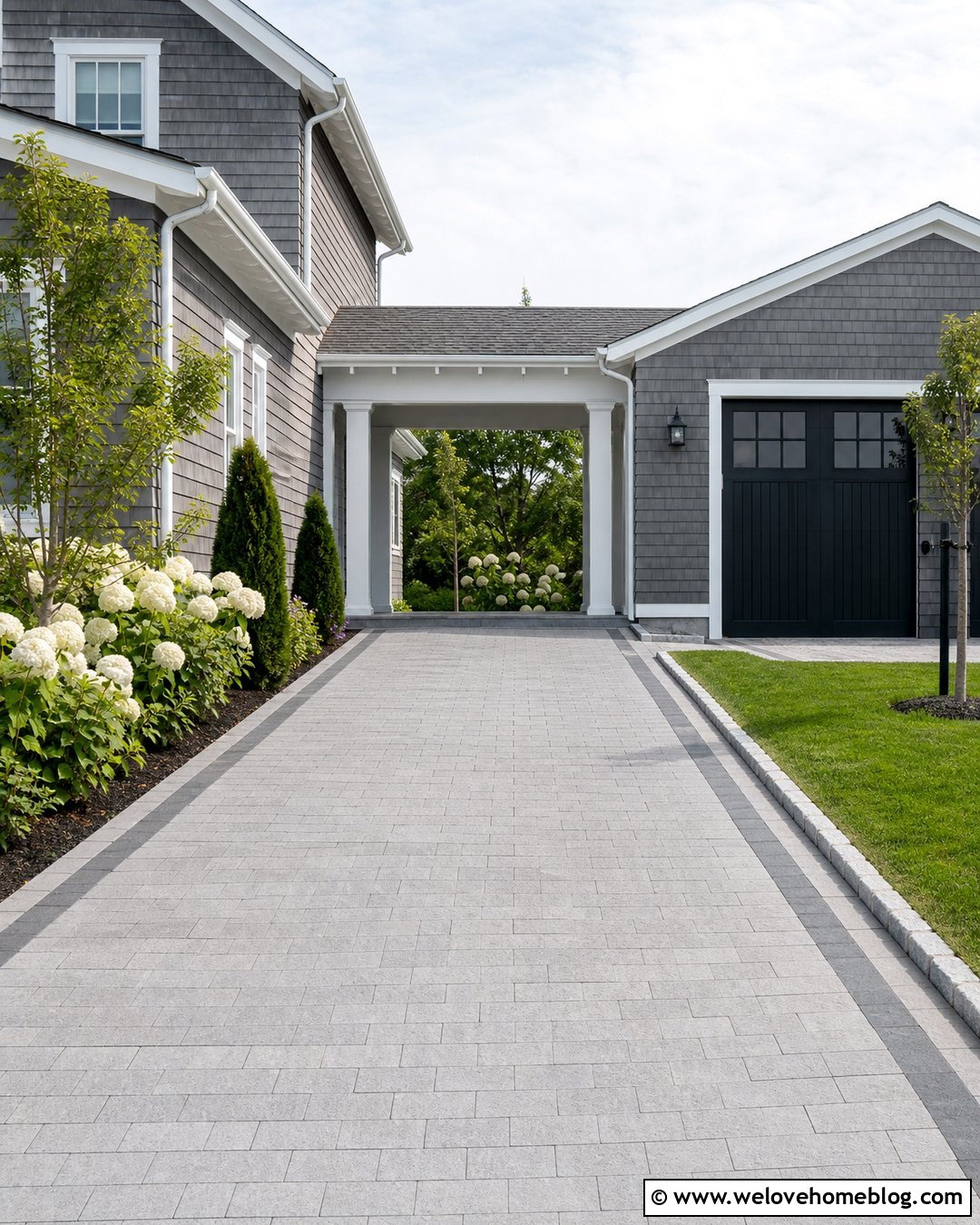 Breezeway Driveway Overhang - 20 Driveway Overhang Ideas