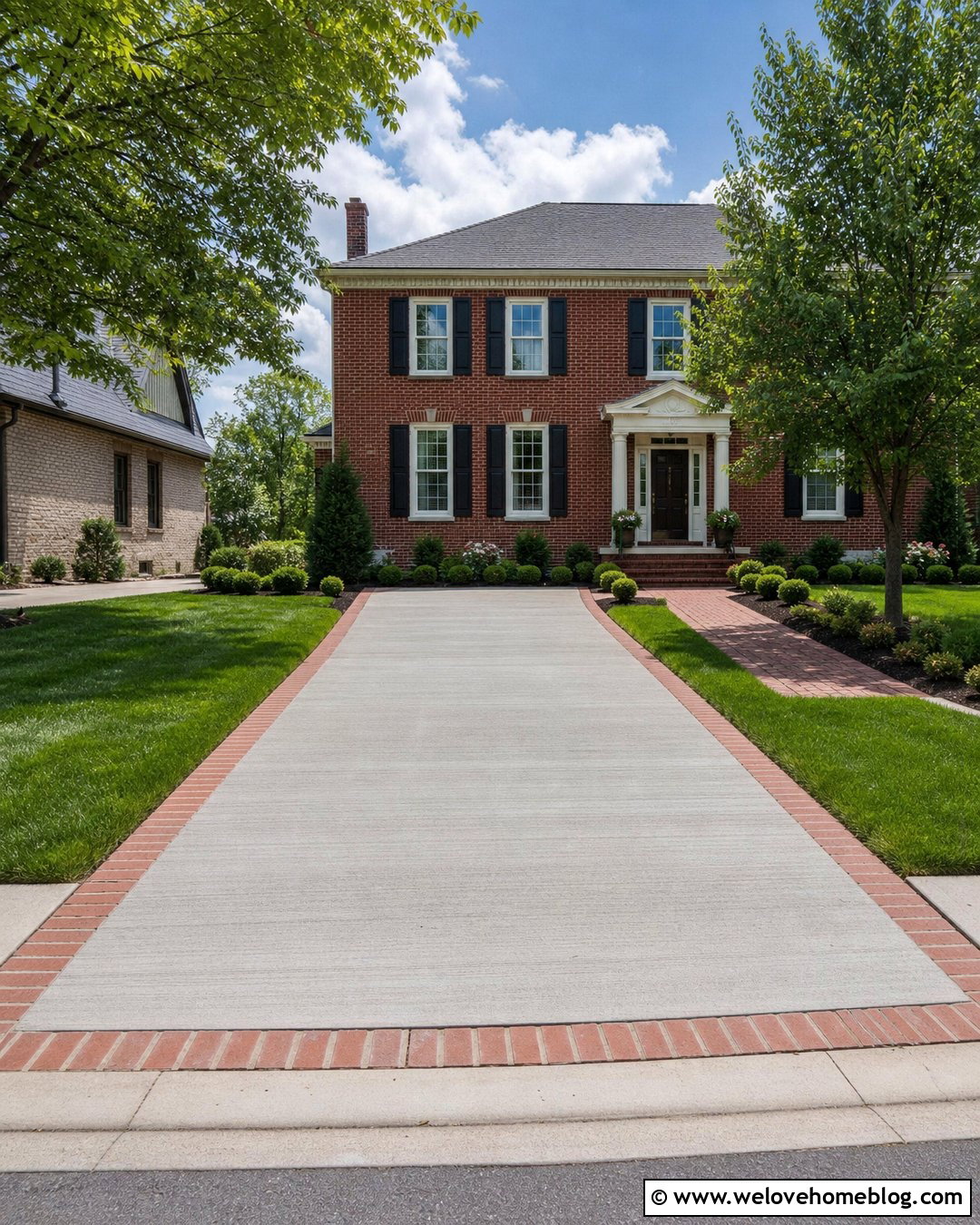 Brick Driveway Edging - 35 driveway edging ideas