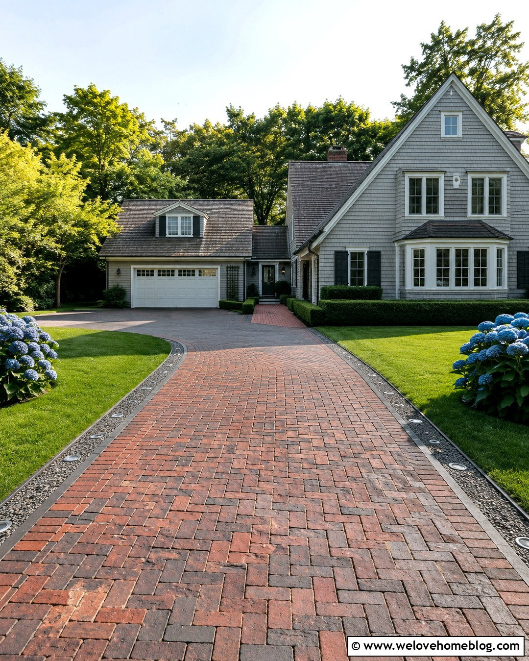 Brick Driveway In Ground Lights - 20 Lights In Driveway Ideas
