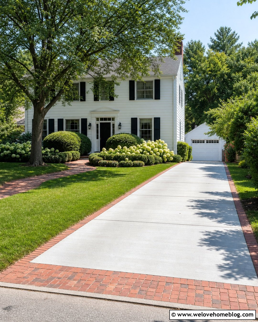 Brick Driveway Trim - 20 Driveway Trim Ideas