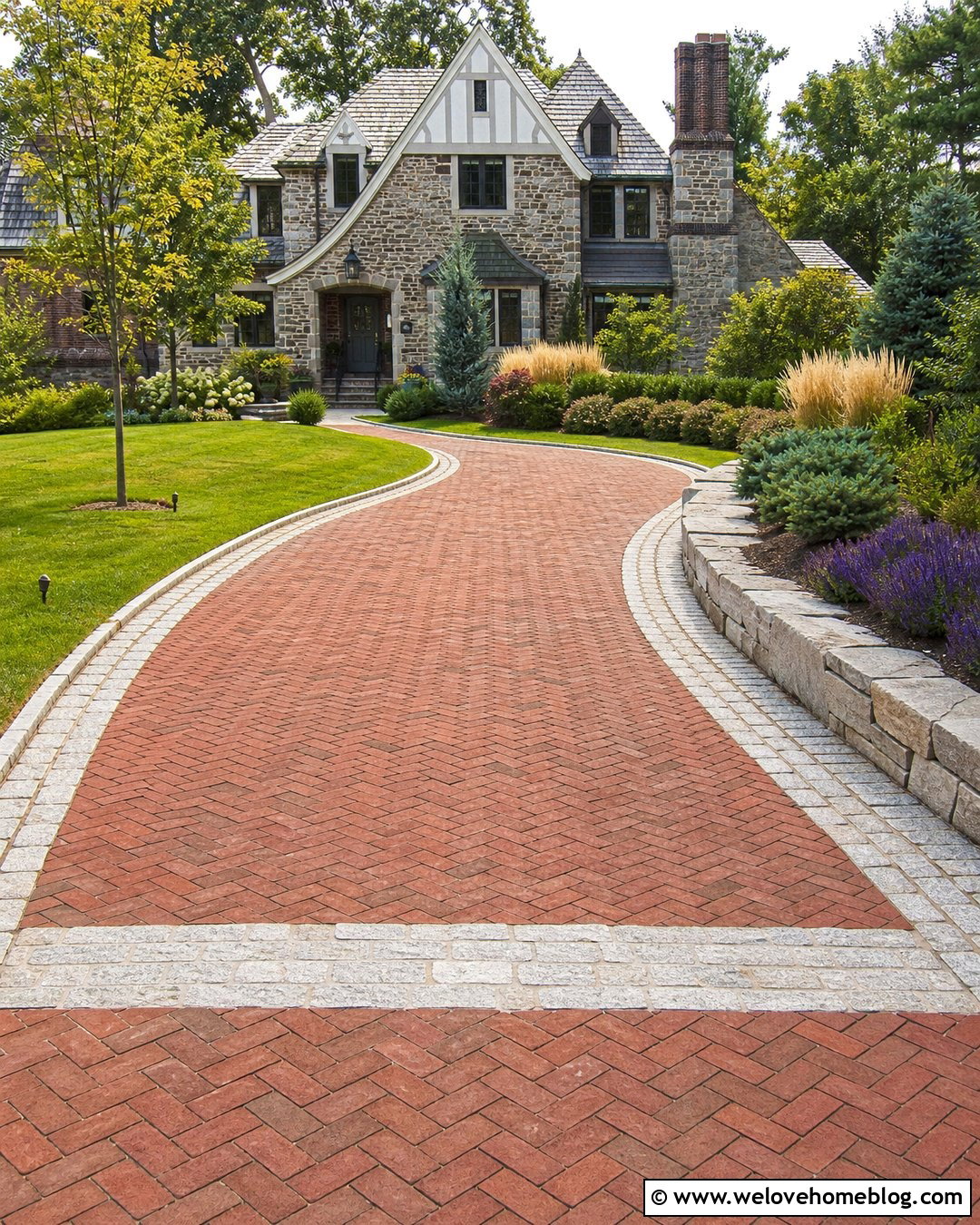 25 Driveway Brick Ideas for Timeless Curb Appeal and Charm