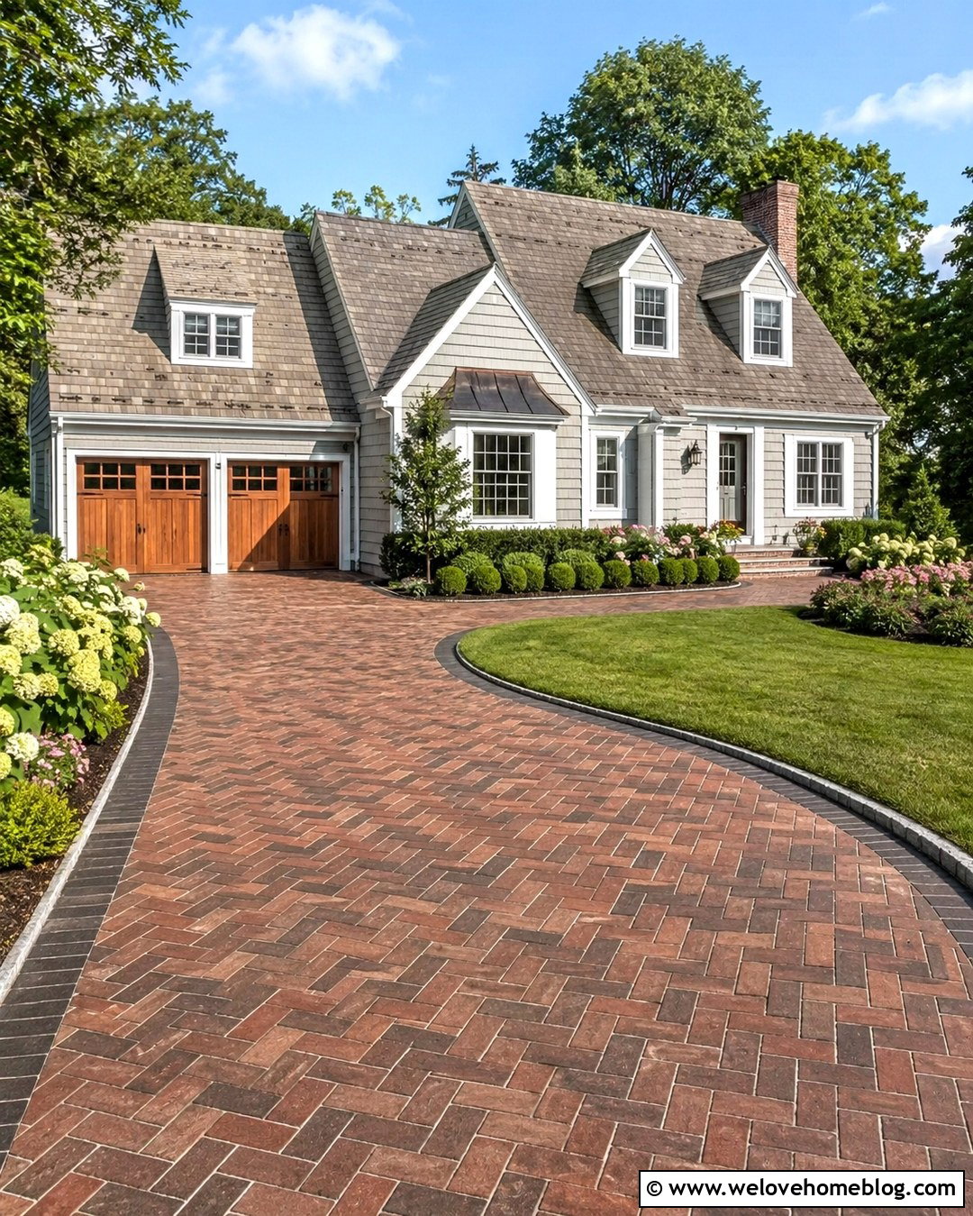 Brick Look Tile Driveway - 20 Tile Driveway Ideas