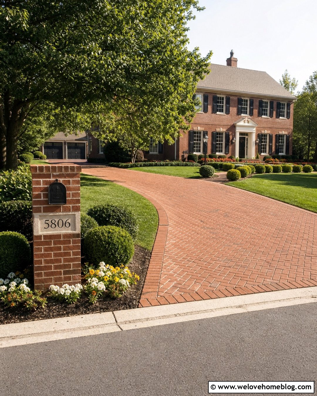 Brick Mailbox Driveway Address Sign - 45 driveway address sign ideas