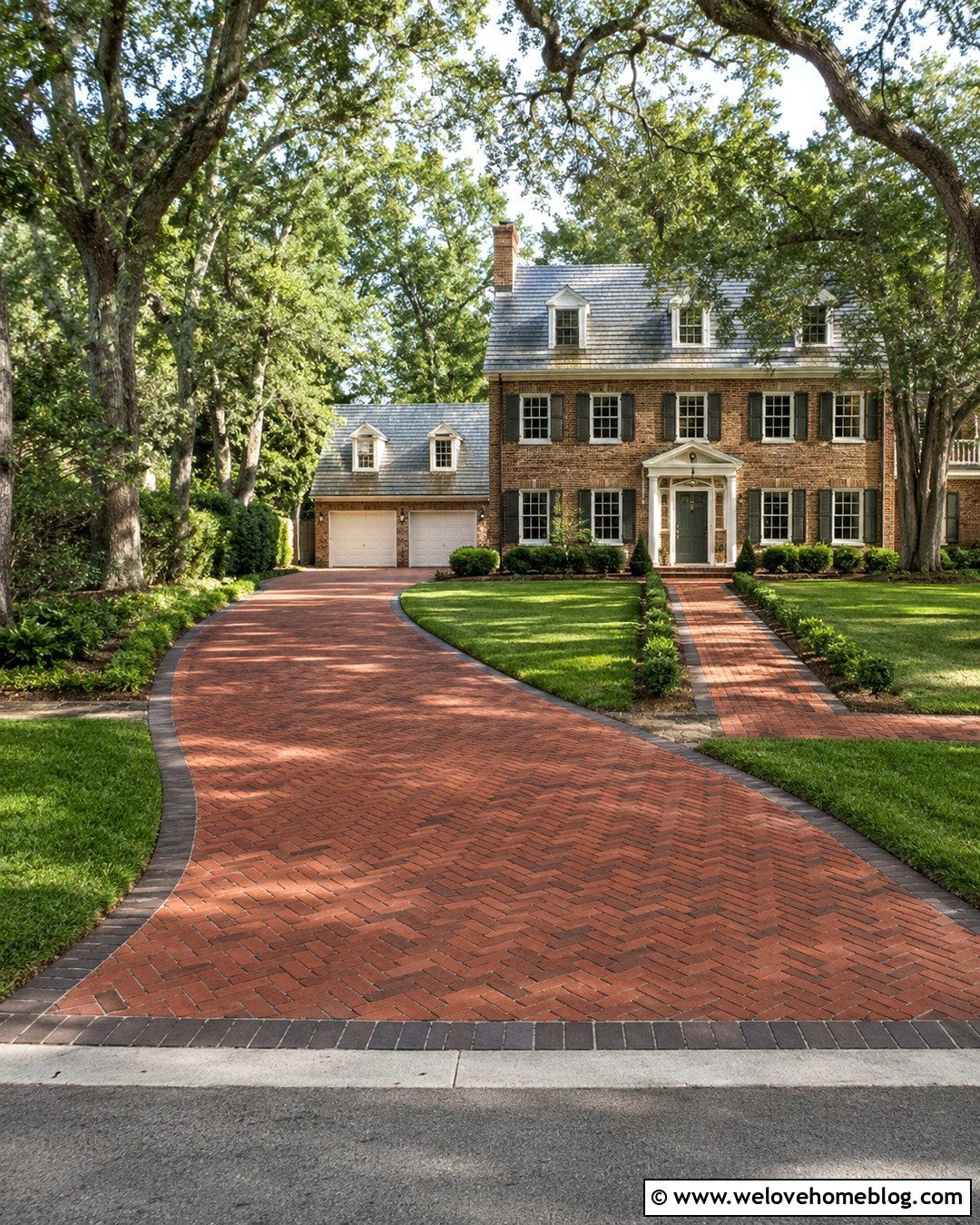 Brick Oak Tree Driveway - 20 oak tree driveway ideas