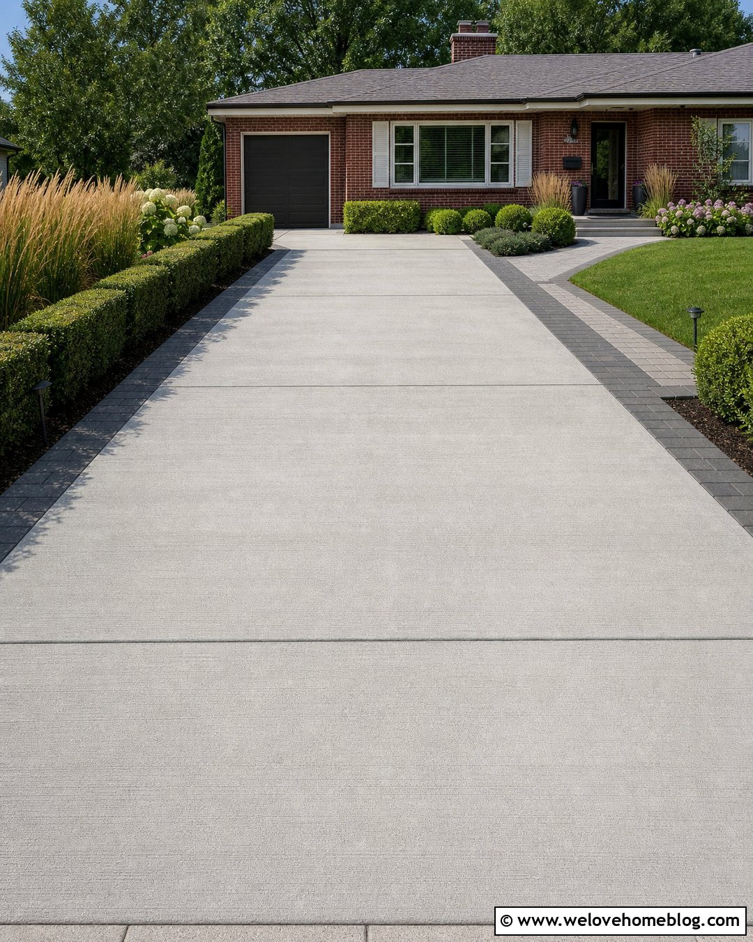 Broom Finish Concrete Driveway - 20 Concrete Driveway Finishes Ideas